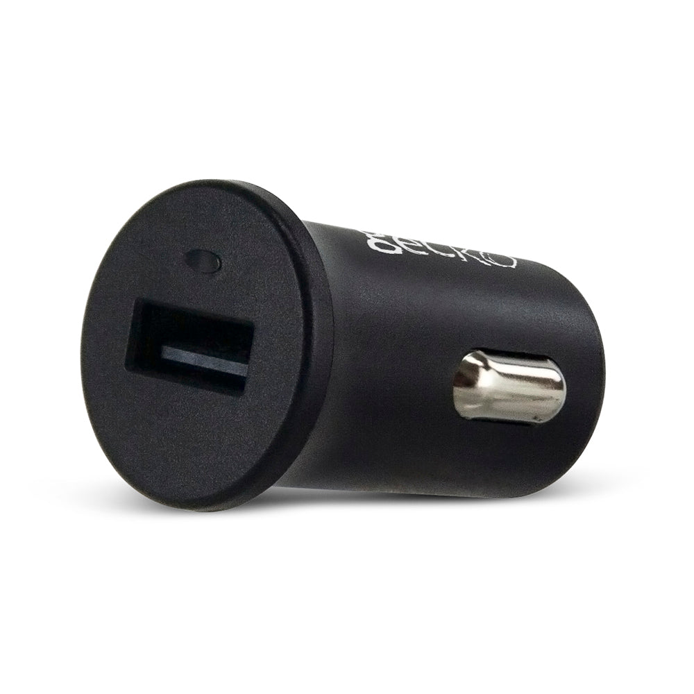 Essentials Single USB-A Car Charger - Black
