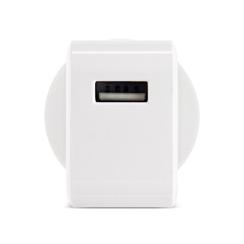 Wall Charger & MFi Lightning Cable 2.4 Amp - White