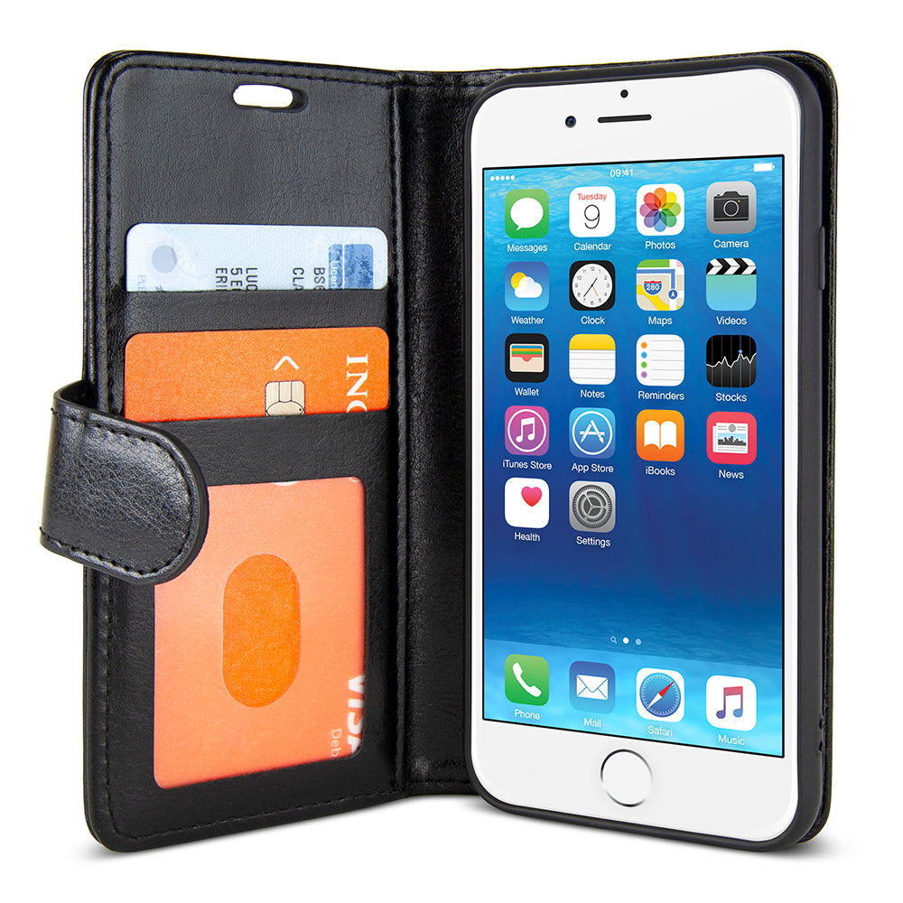 Deluxe Wallet Case for iPhone SE/8/7/6/6s - Main Image