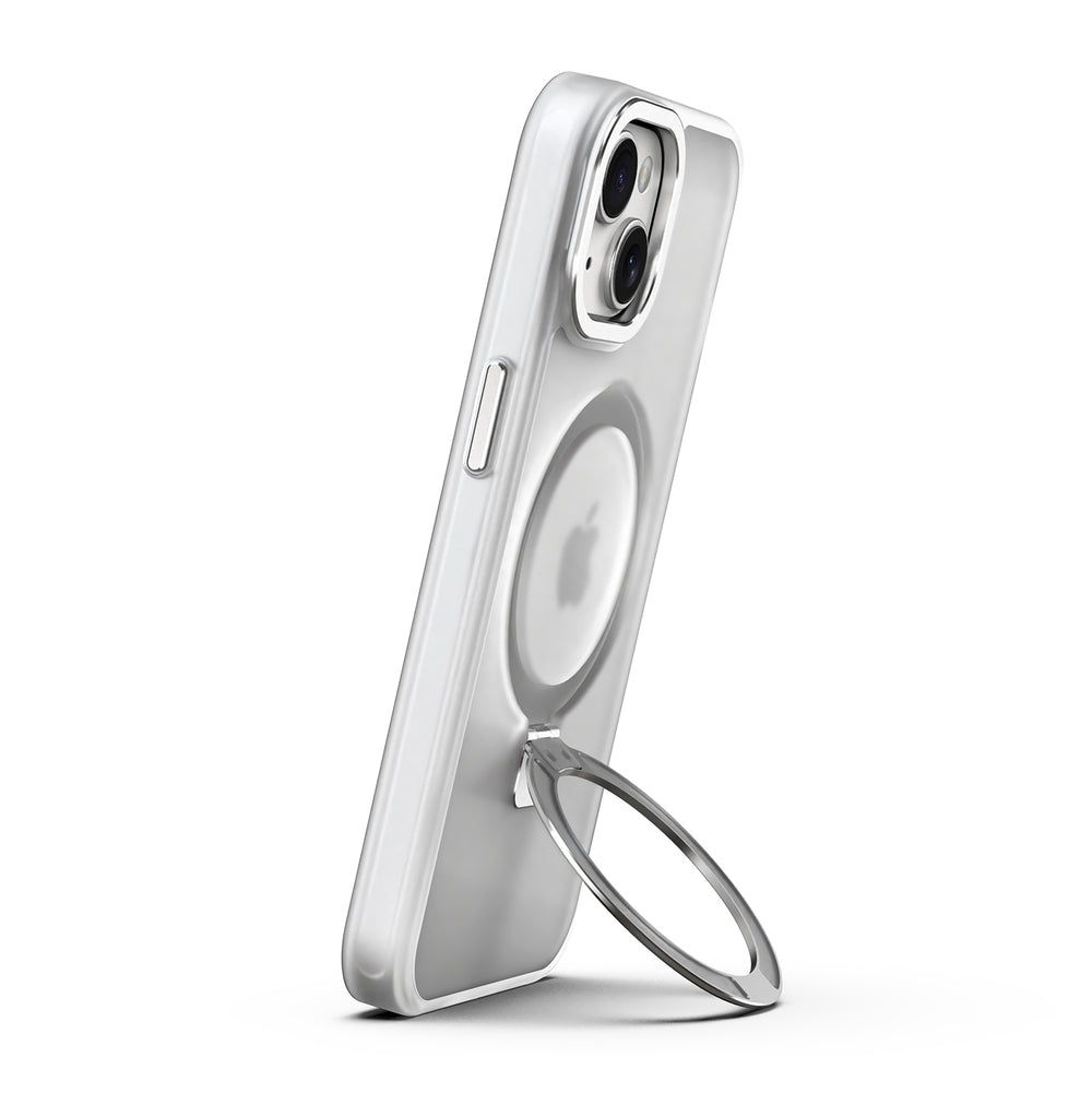 MagSnap Kickstand Case - iPhone 15 (White)