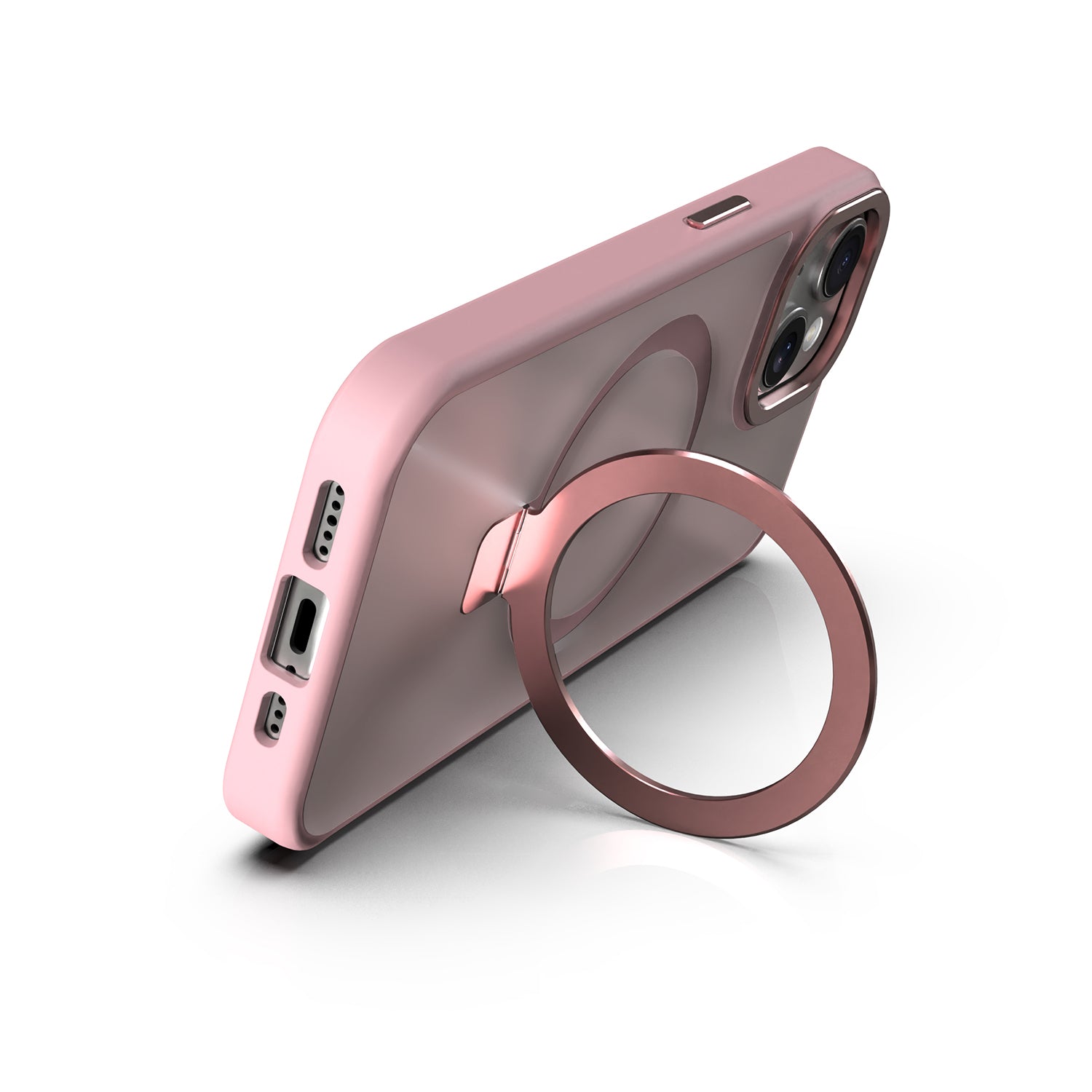 MagSnap Kickstand Case - iPhone 15 (Pink)