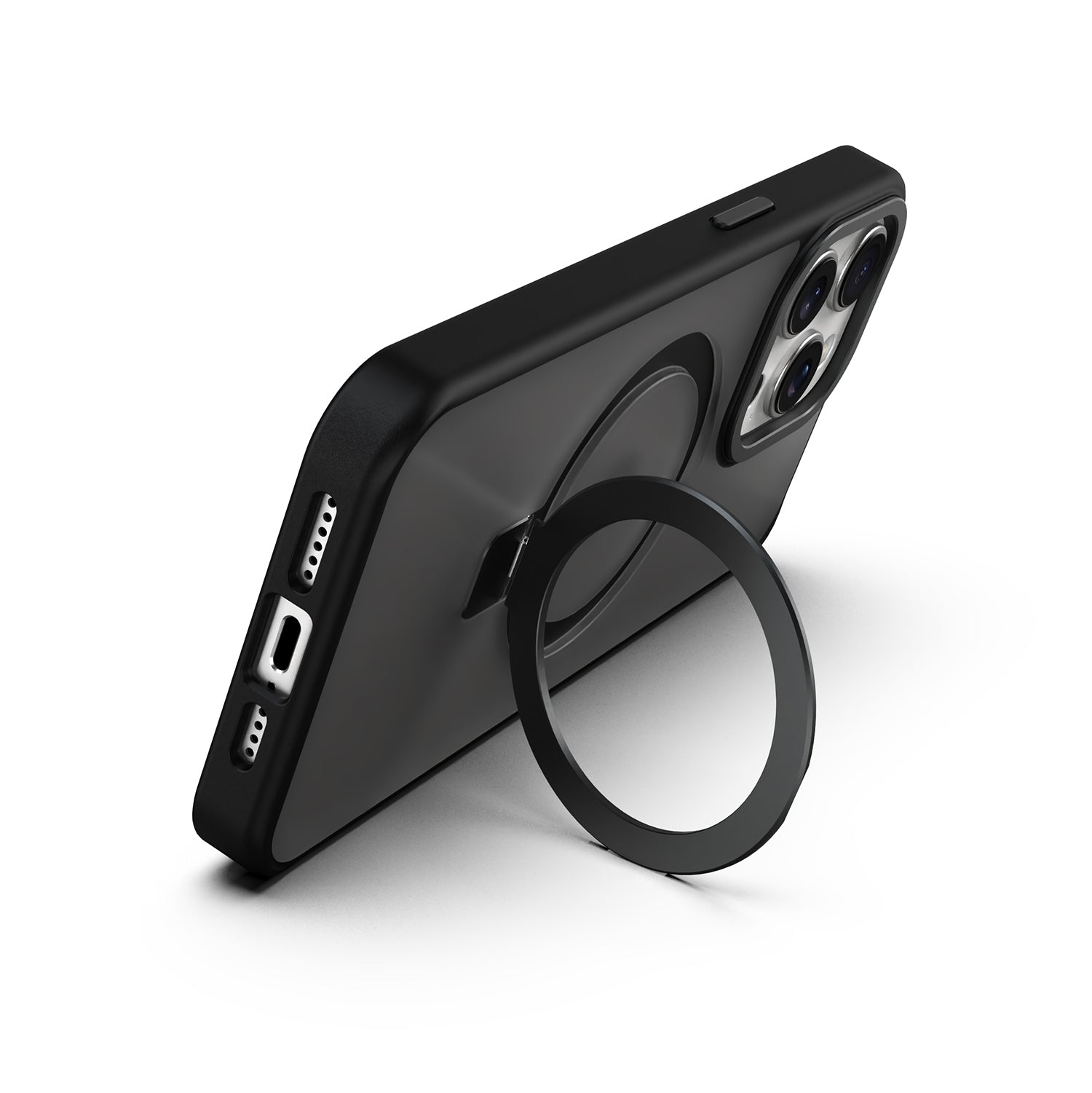 Gecko Travel Tech Portafoglio magnetico compatibile con iPhone 15 Pro Max, porta carte di credito, pellicola proteggi schermo, custodia in gel con anello (nero bianco Gecko Travel Tech Portafoglio magnetico compatibile con iPhone 15 Pro Max, porta carte di credito, pellicola proteggi schermo, custodia in gel con anello (nero bianco