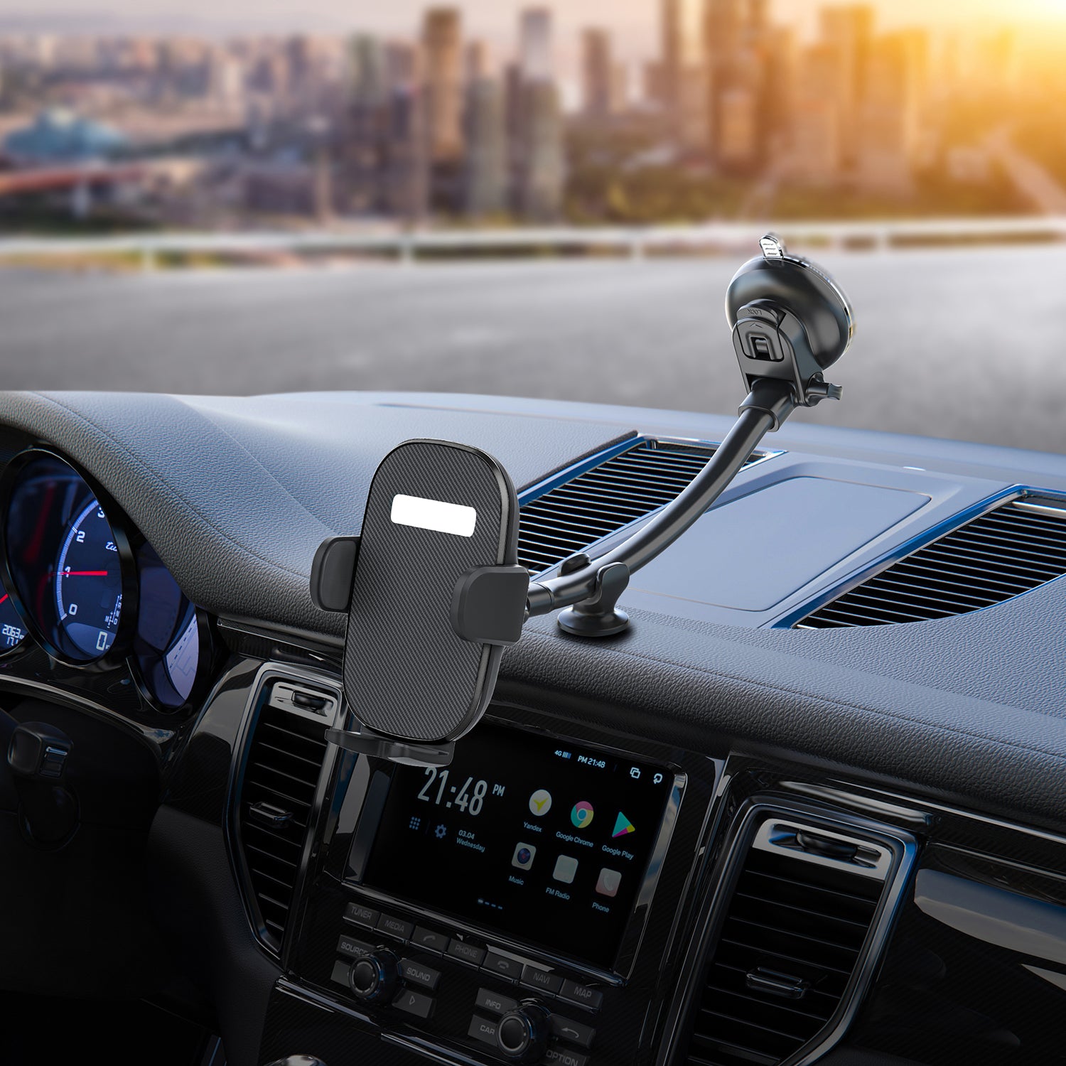 Grip Car Mount / Glass + Dash Mount