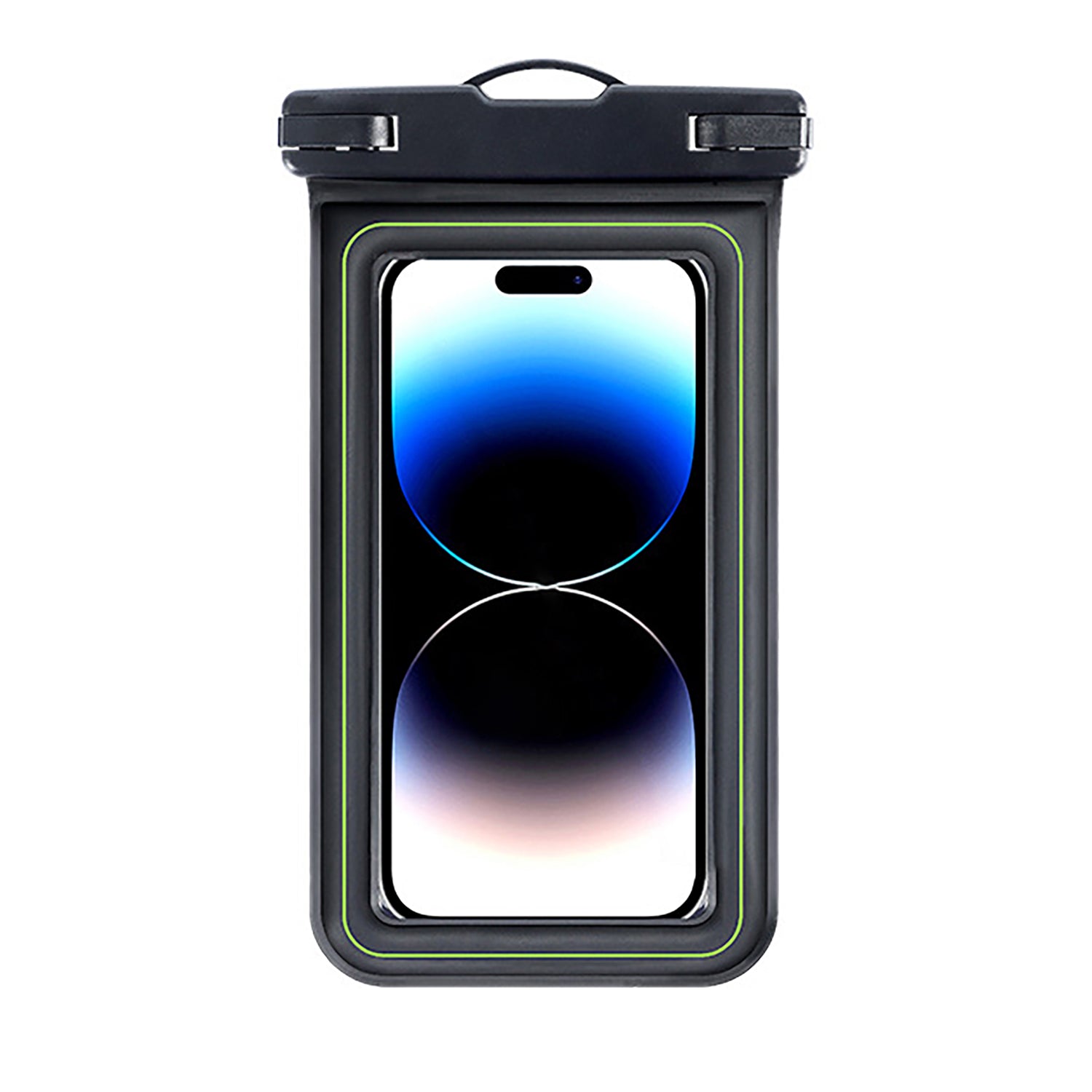 Waterproof Pouch - Black / Green